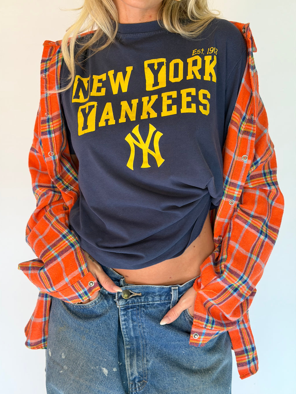 VINTAGE NEW YORK YANKEES TEE