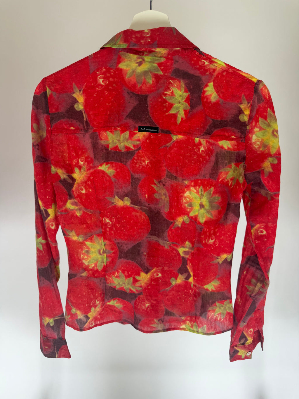 VINTAGE DOLCE & GABBANA STRAWBERRY TOP
