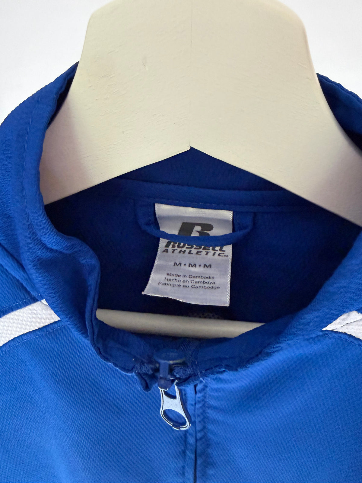 VINTAGE RUSSELL BLUE TRACK JACKET