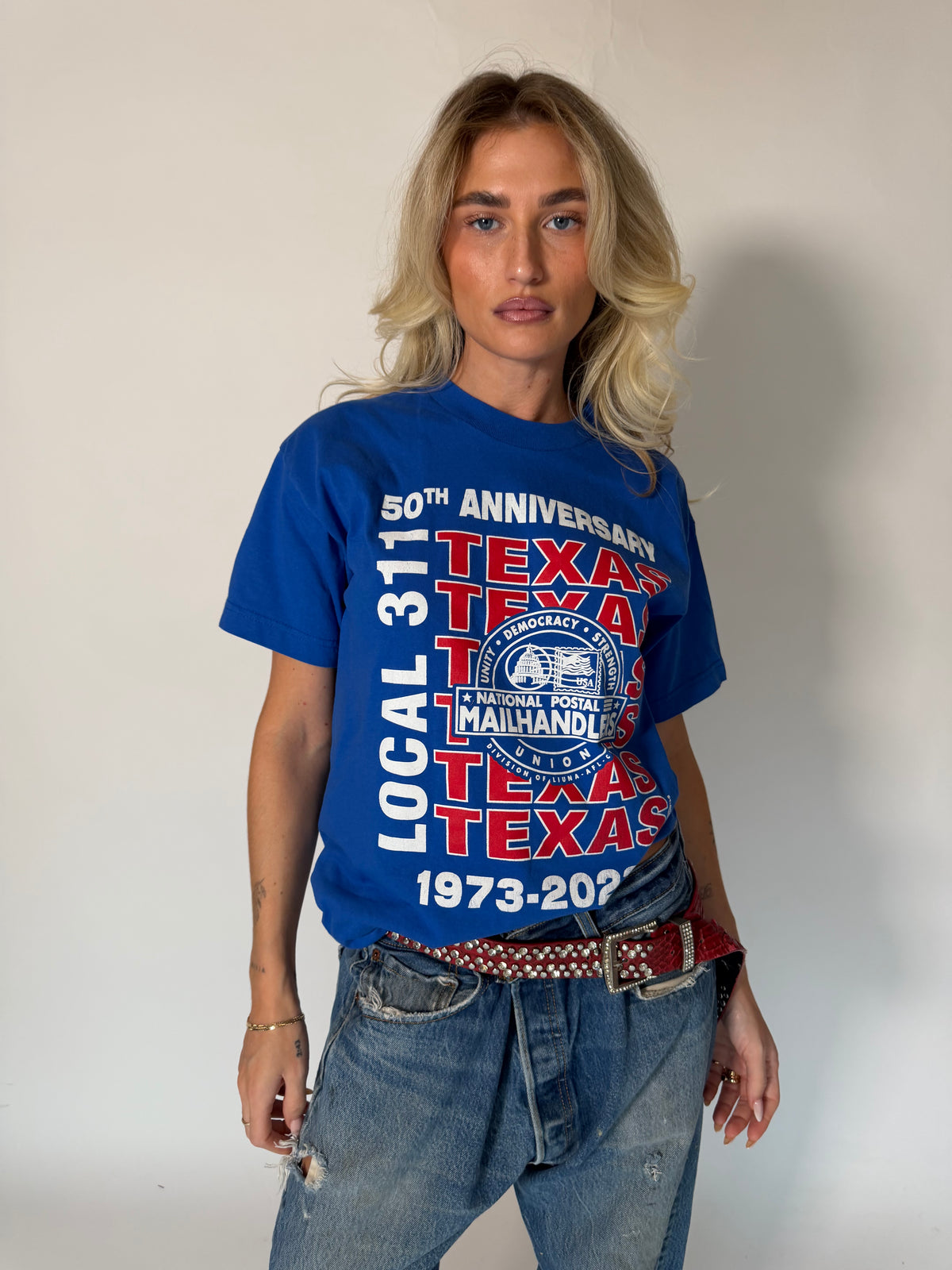 VINTAGE TEXAS ANNIVERSARY GRAPHIC TEE