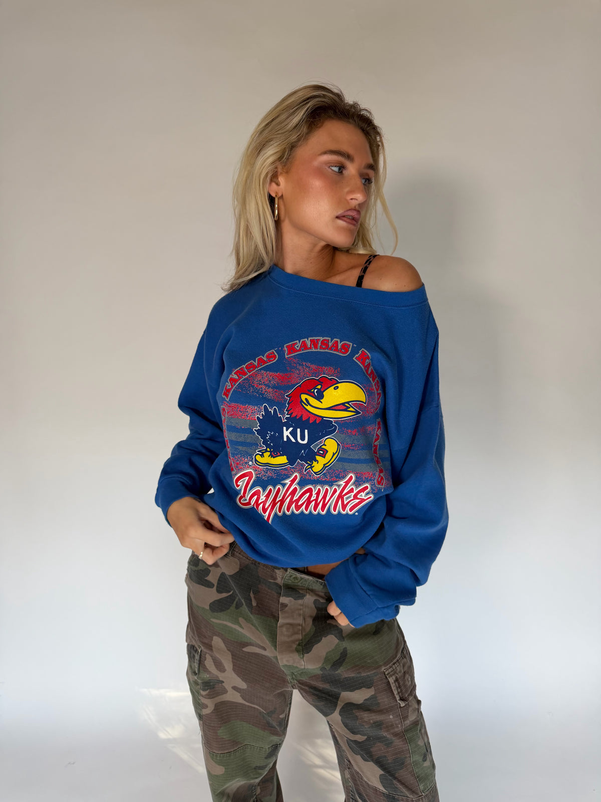 VINTAGE KANSAS JAYHAWKS SWEATER