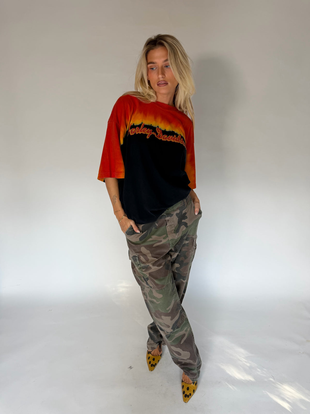 VINTAGE HARLEY-DAVIDSON TIE-DYE TEE