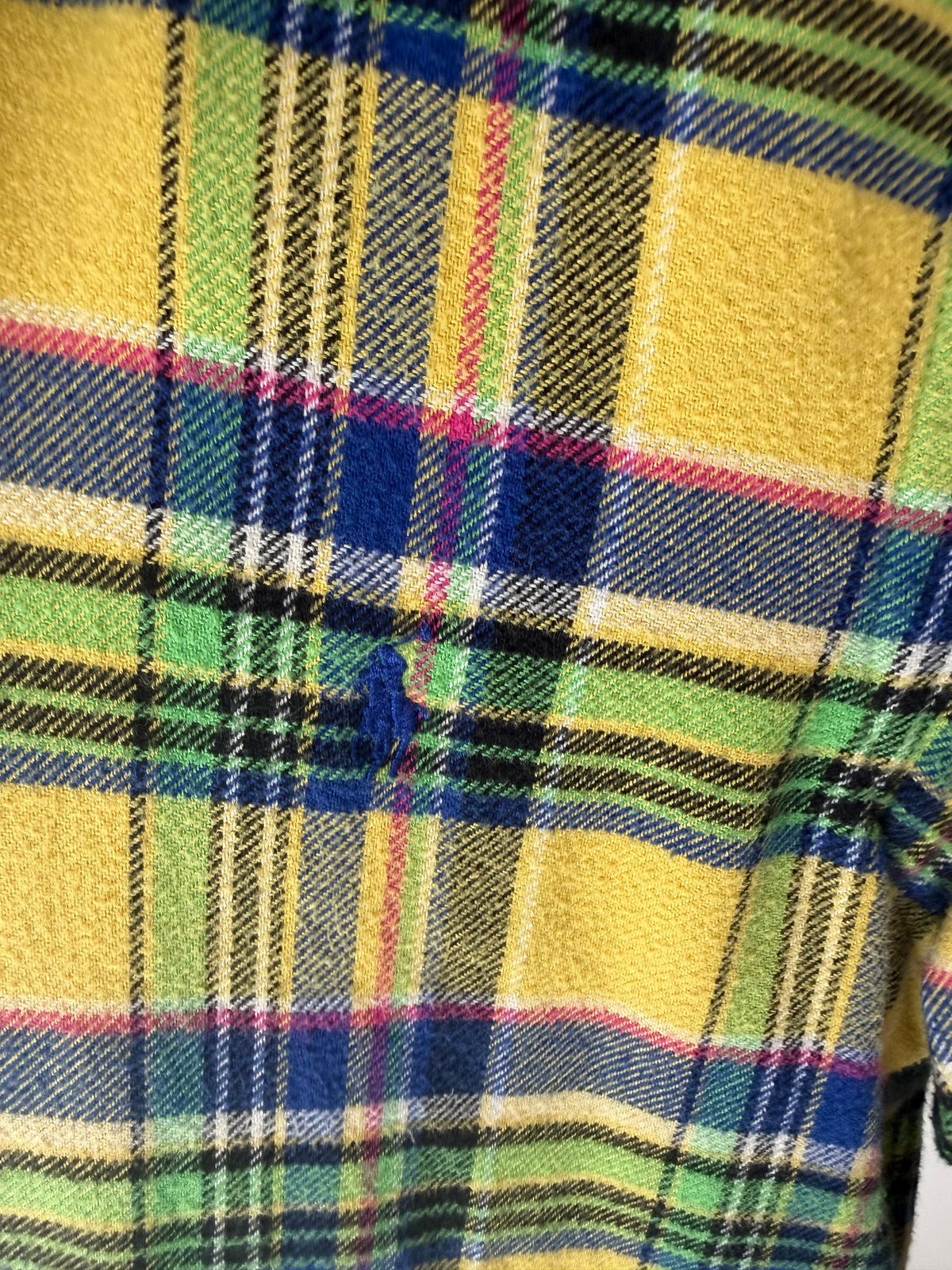 VINTAGE RALPH LAUREN PLAID FLANNEL SHIRT