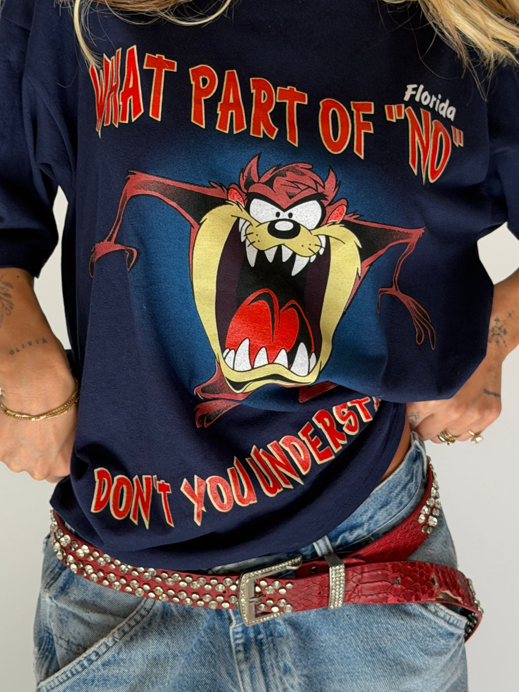 VINTAGE TAZ FLORIDA TEE