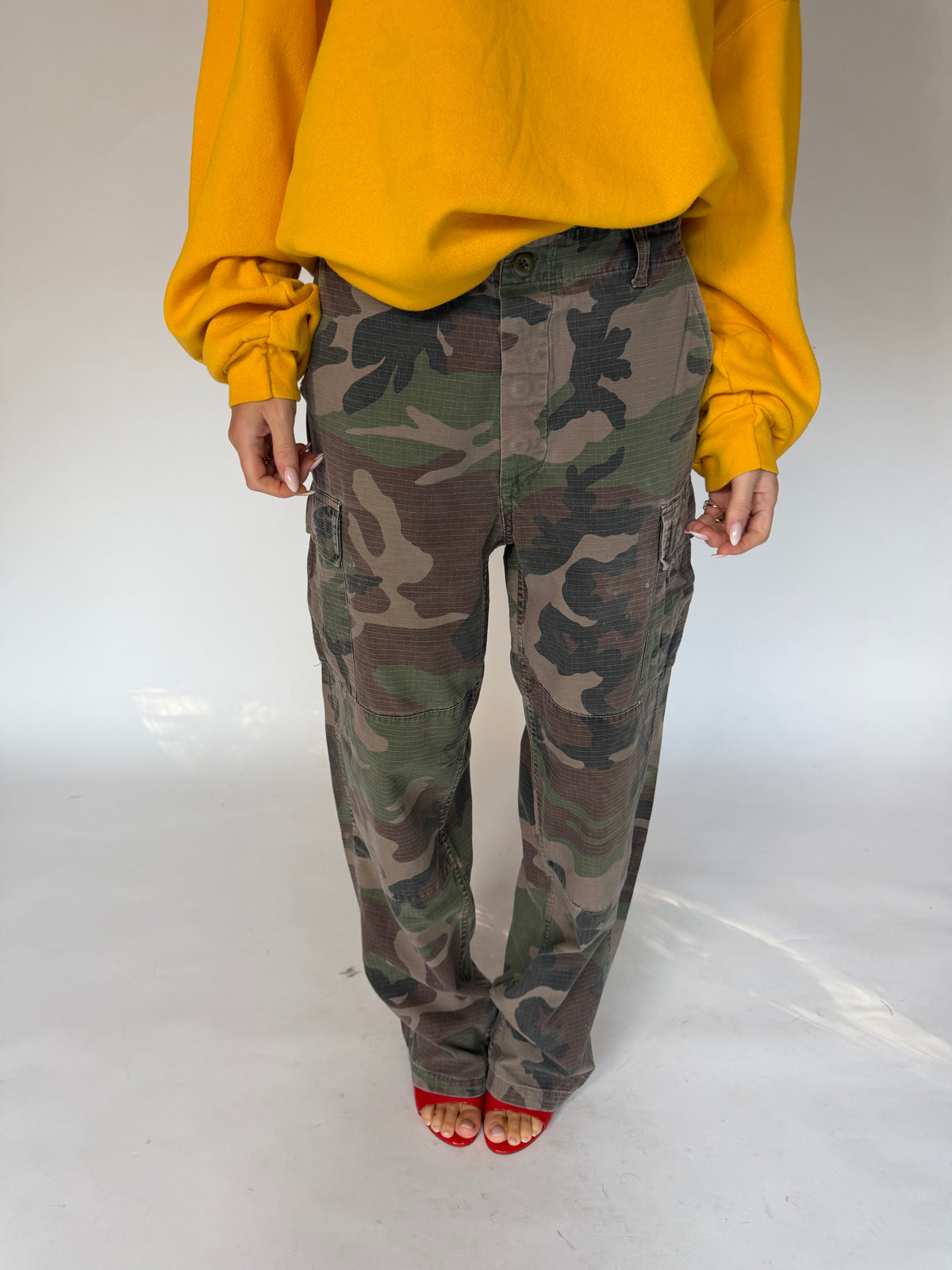 VINTAGE CAMO ARMY PANTS