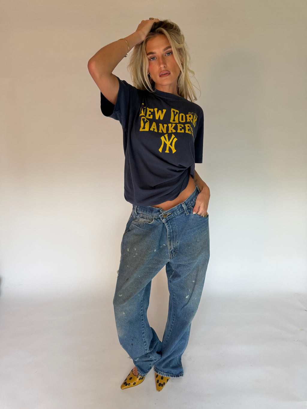 VINTAGE NEW YORK YANKEES TEE