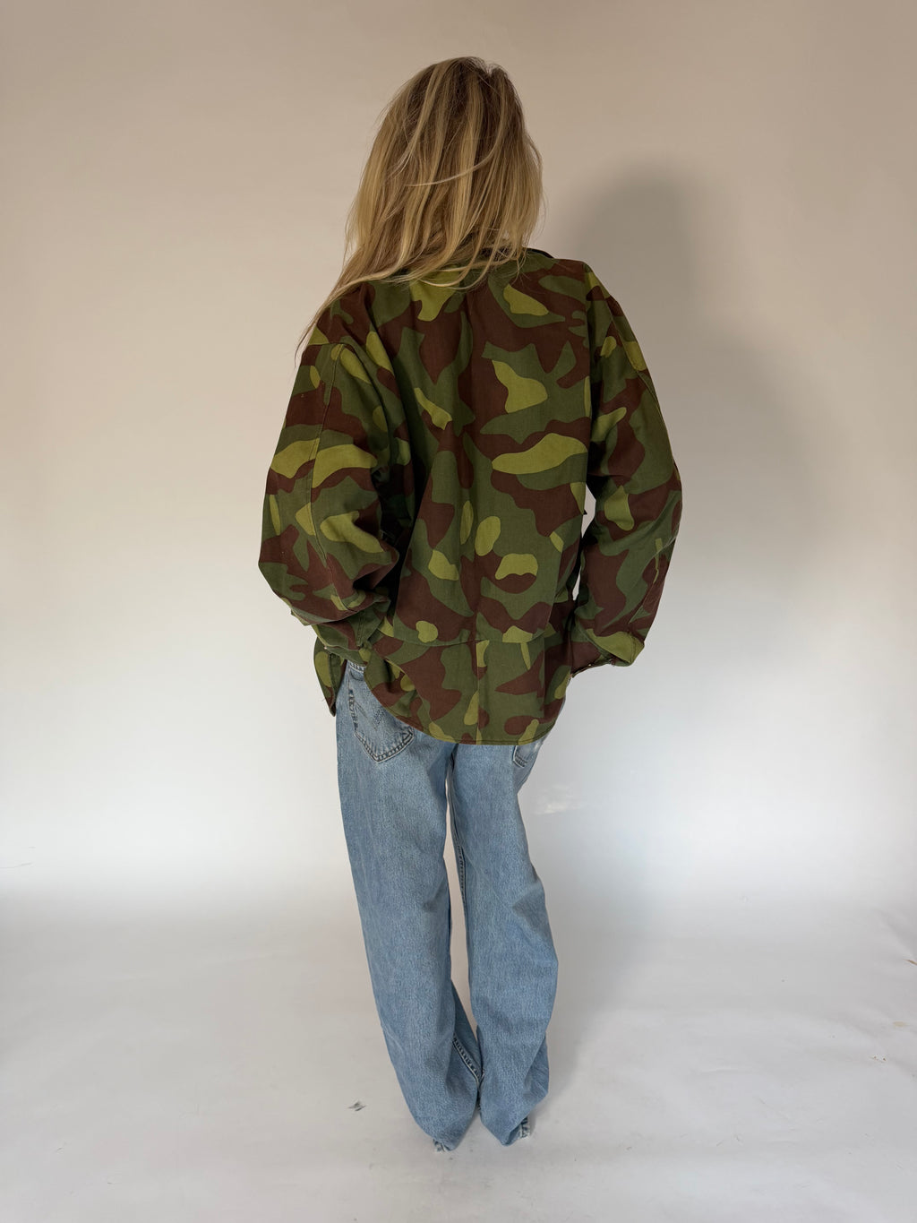 VINTAGE CAMO ARMY JACKET
