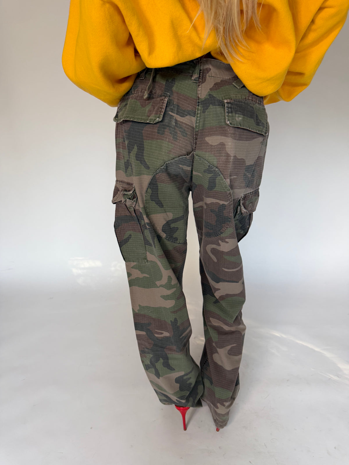 VINTAGE CAMO ARMY PANTS
