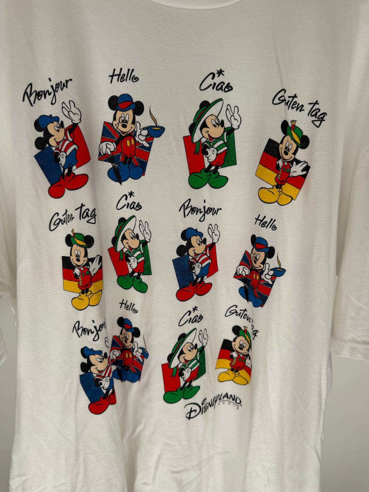 VINTAGE MICKEY AROUND THE WORLD TEE