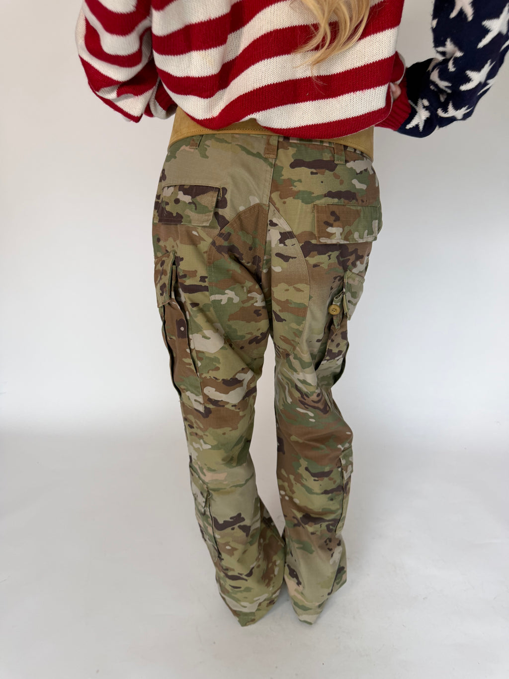 VINTAGE CAMOUFLAGE CARGO PANTS
