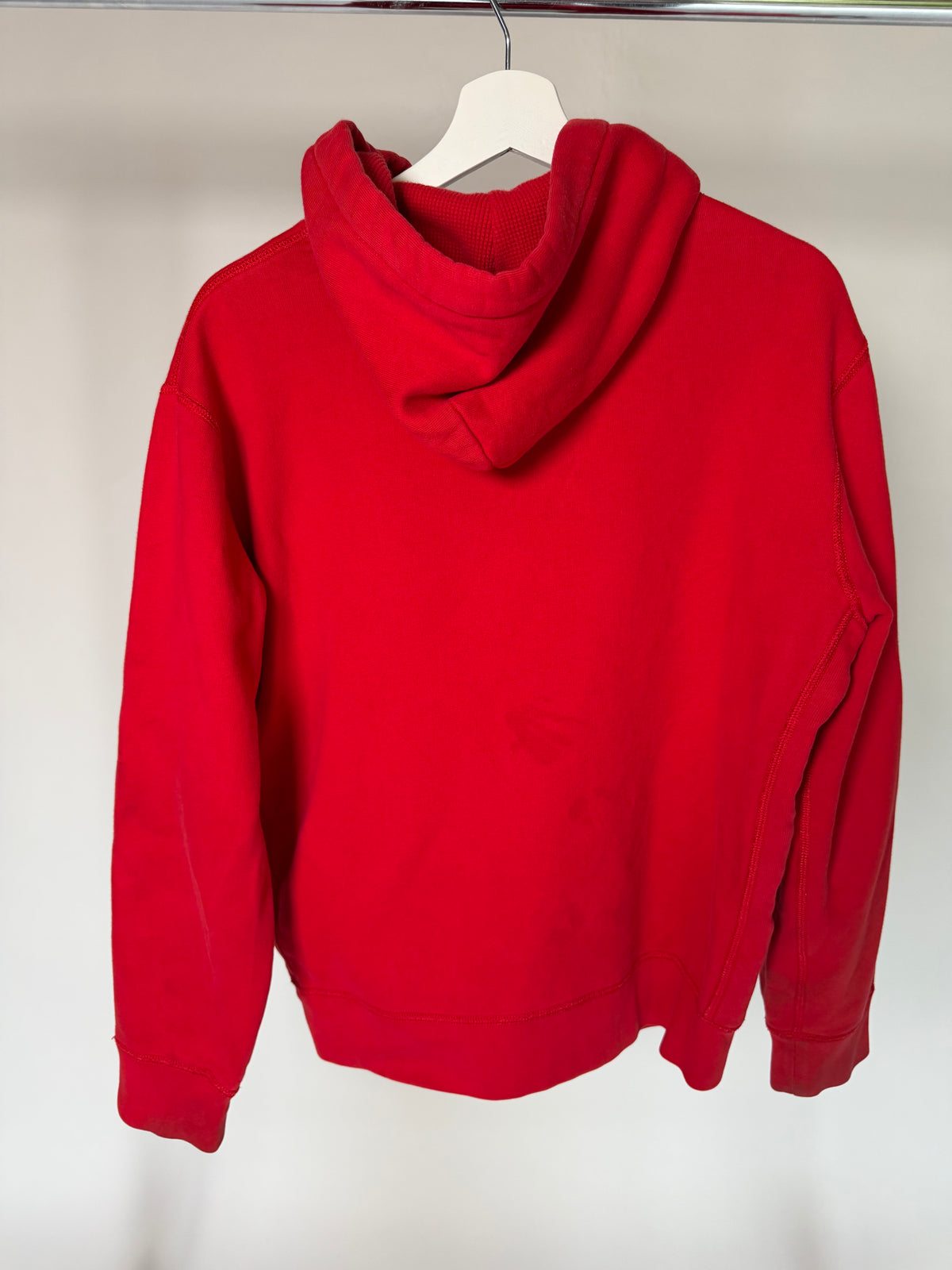 VINTAGE RED RALPH LAUREN ZIP-UP HOODIE