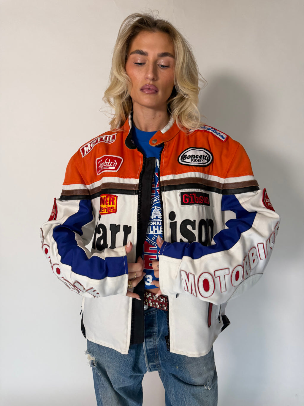 VINTAGE MOTORCYCLE RACING JACKET