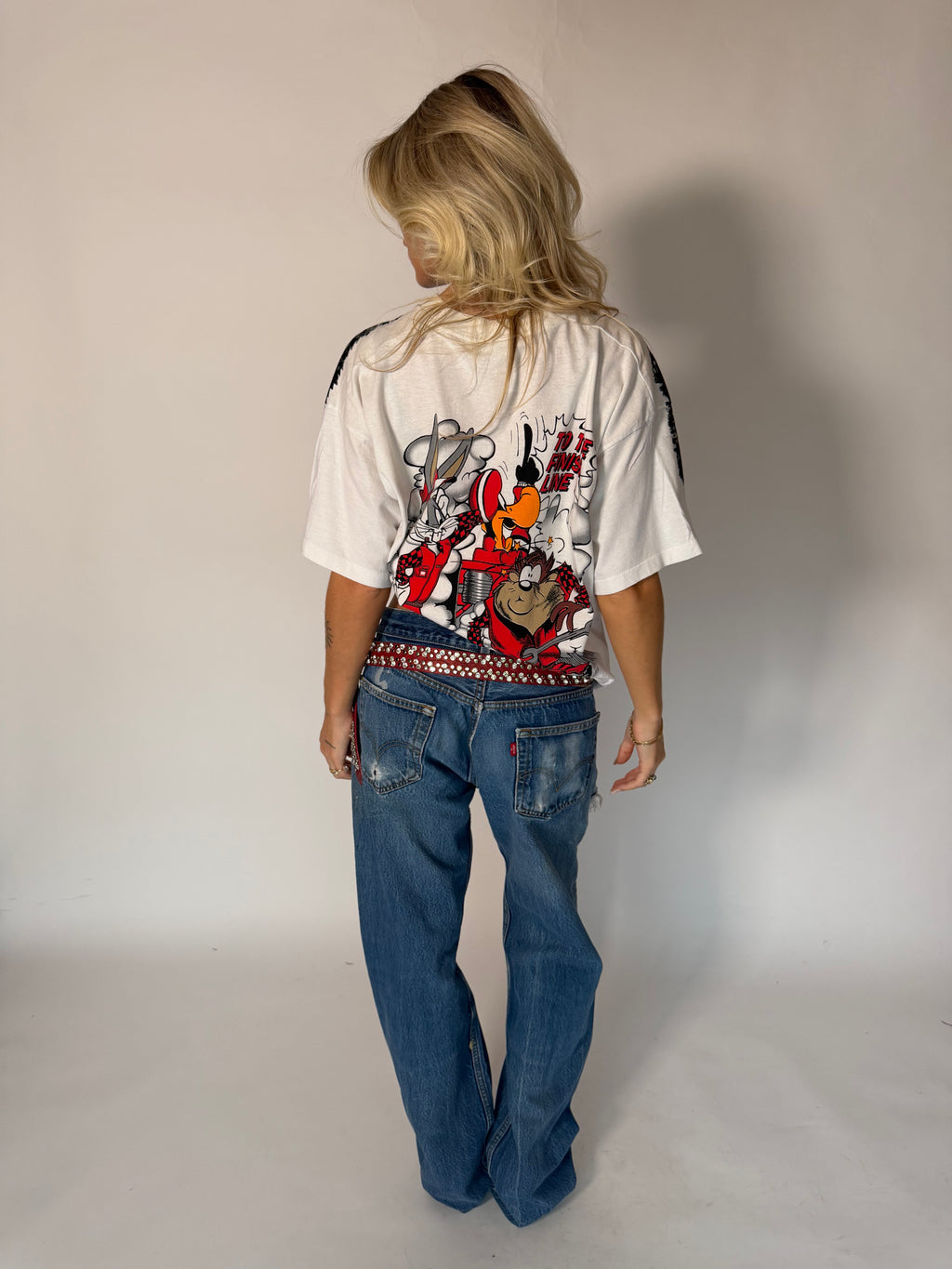 VINTAGE LOONEY TUNES ALL OVER PRINT TEE
