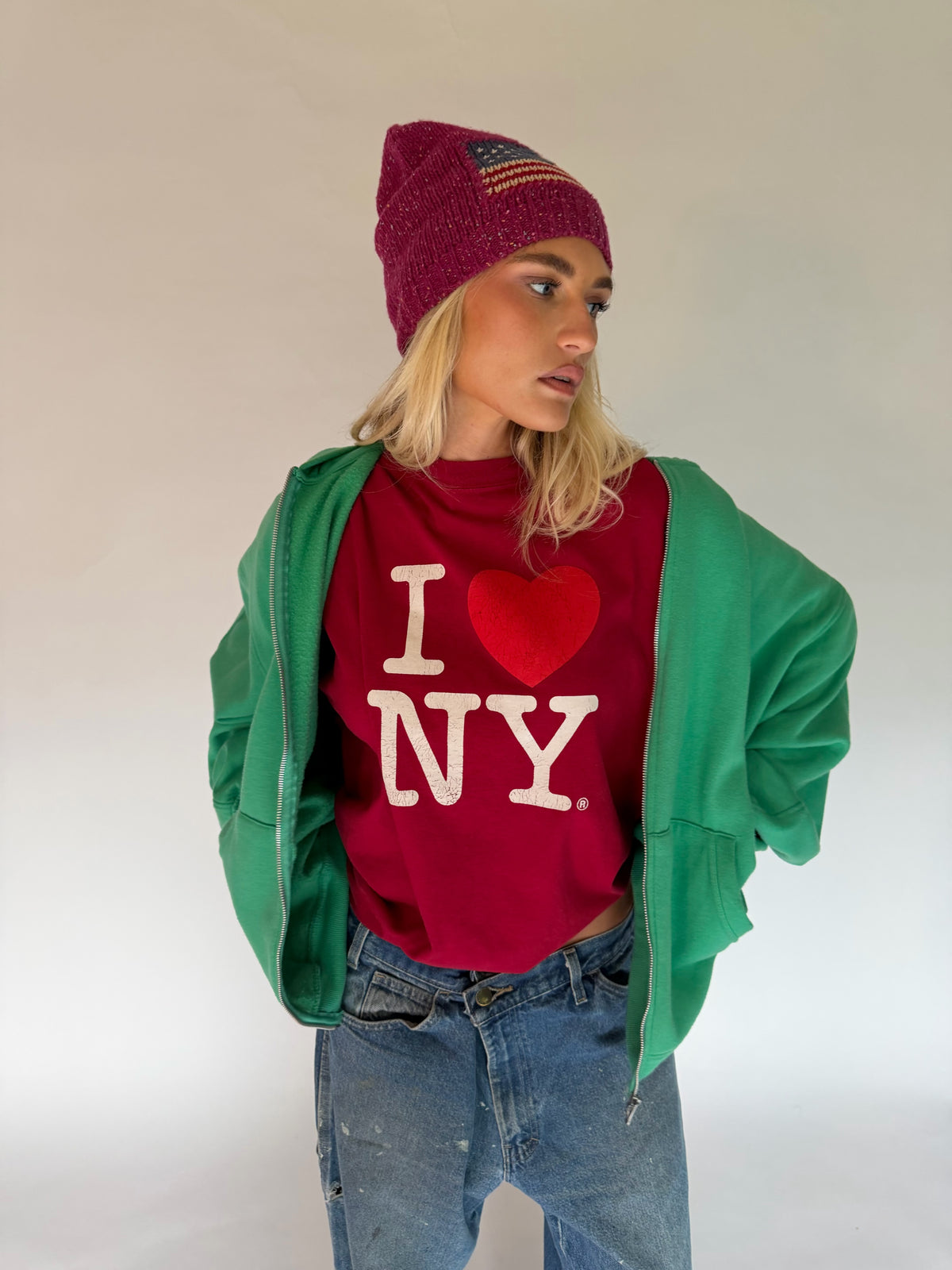 VINTAGE I <3 NY TEE