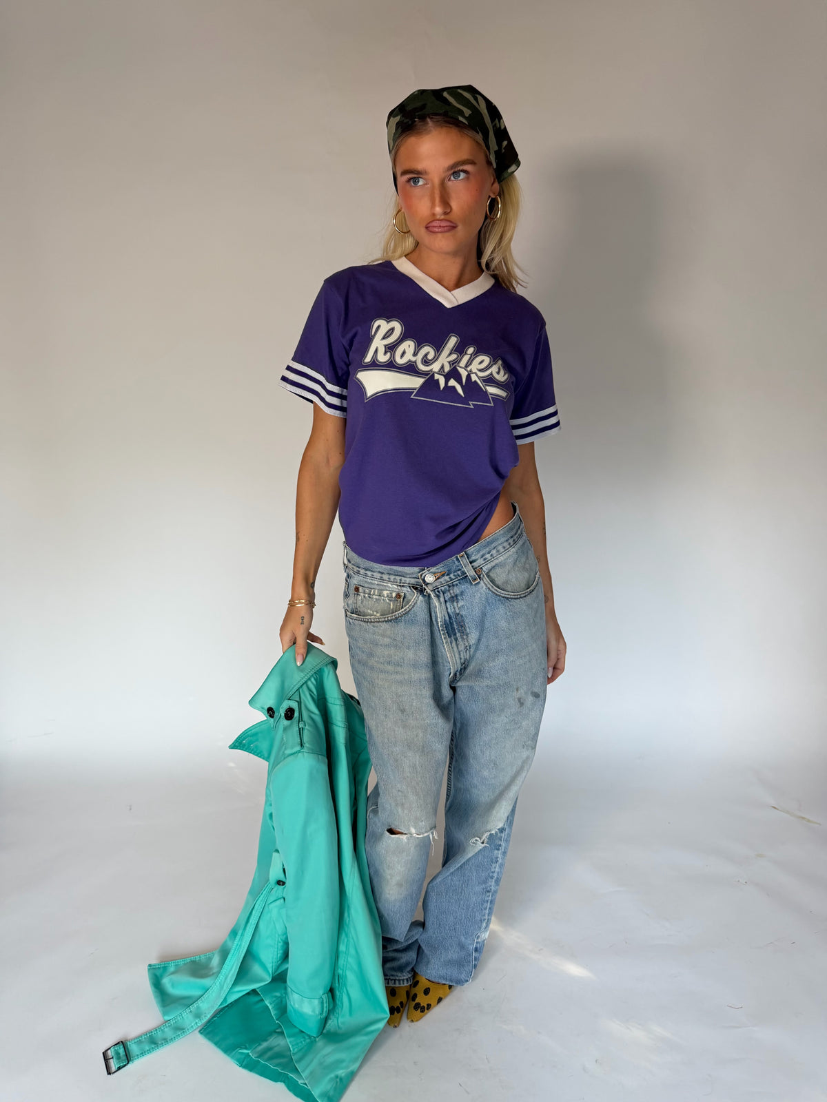 VINTAGE COLORADO ROCKIES TEE