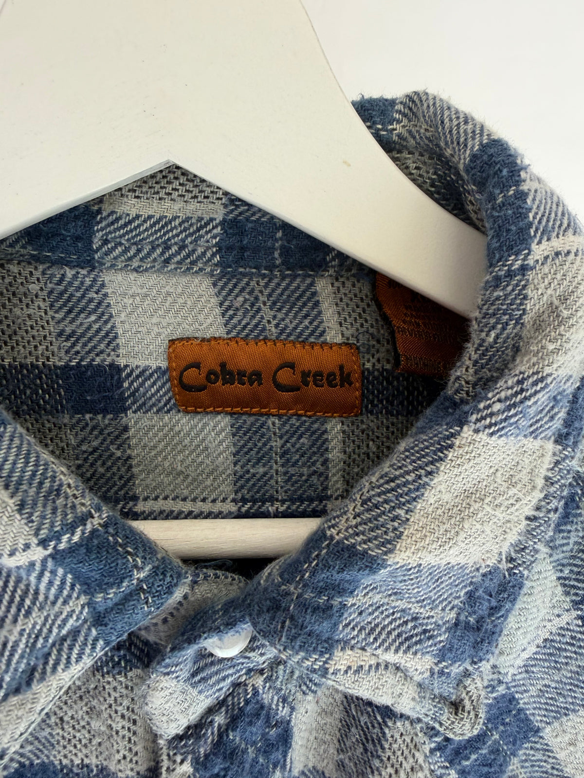 VINTAGE GREY FLANNEL SHIRT