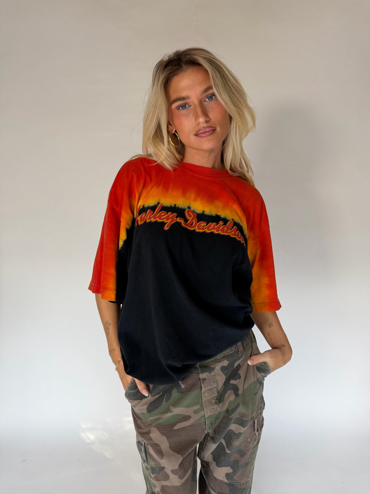 VINTAGE HARLEY-DAVIDSON TIE-DYE TEE