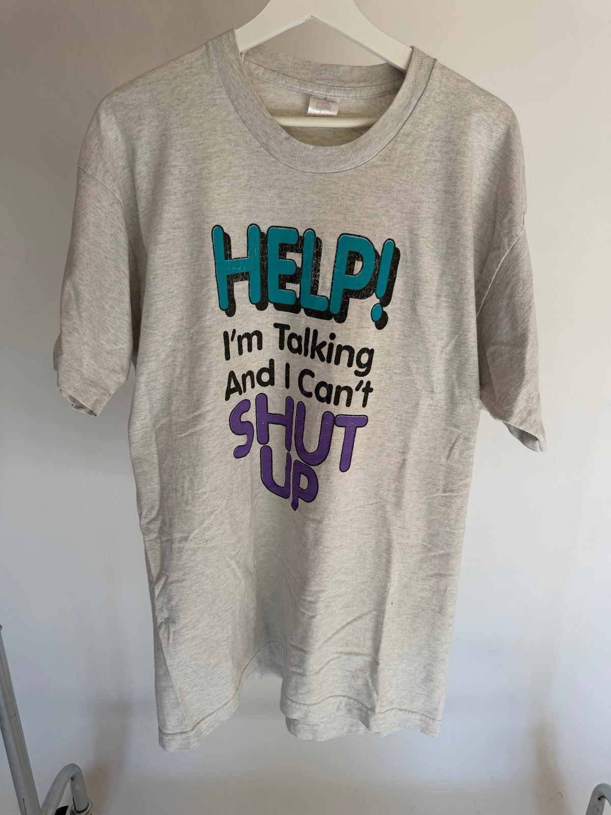 VINTAGE SHUT UP GRAPHIC TEE