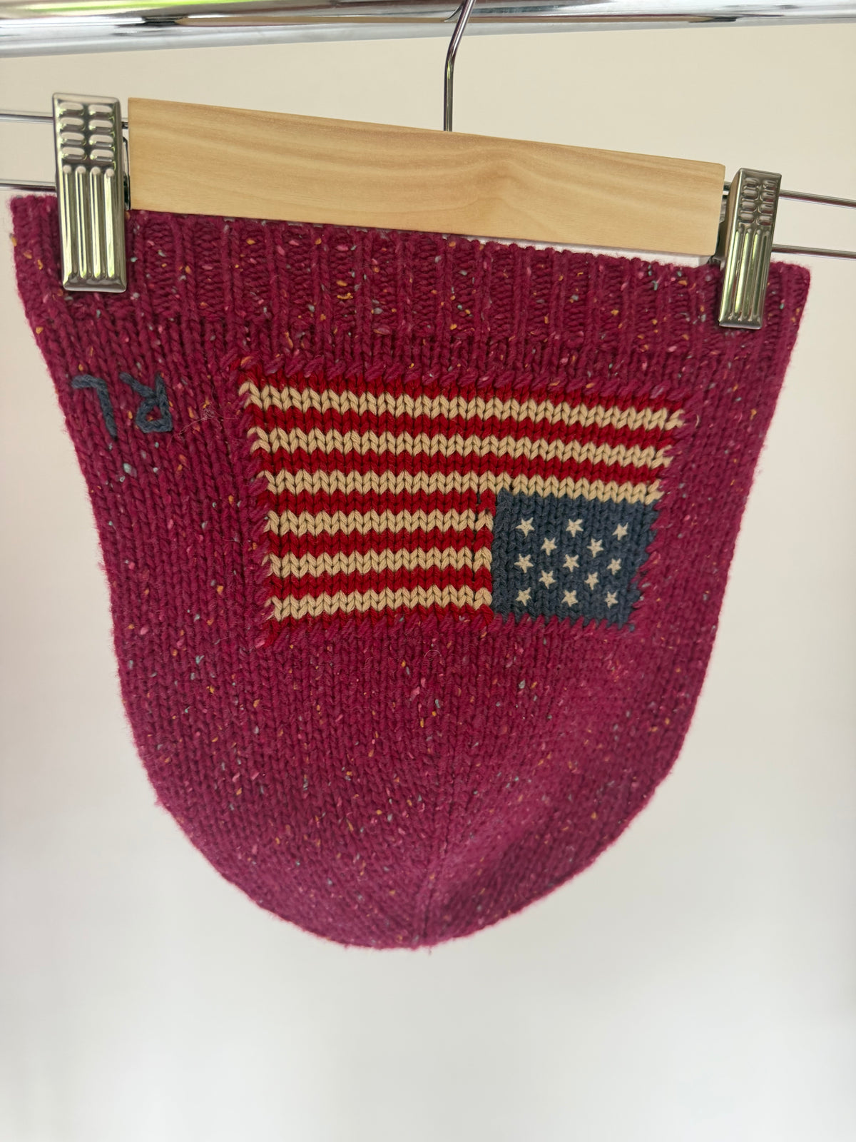 VINTAGE RALPH LAUREN USA BEANIE
