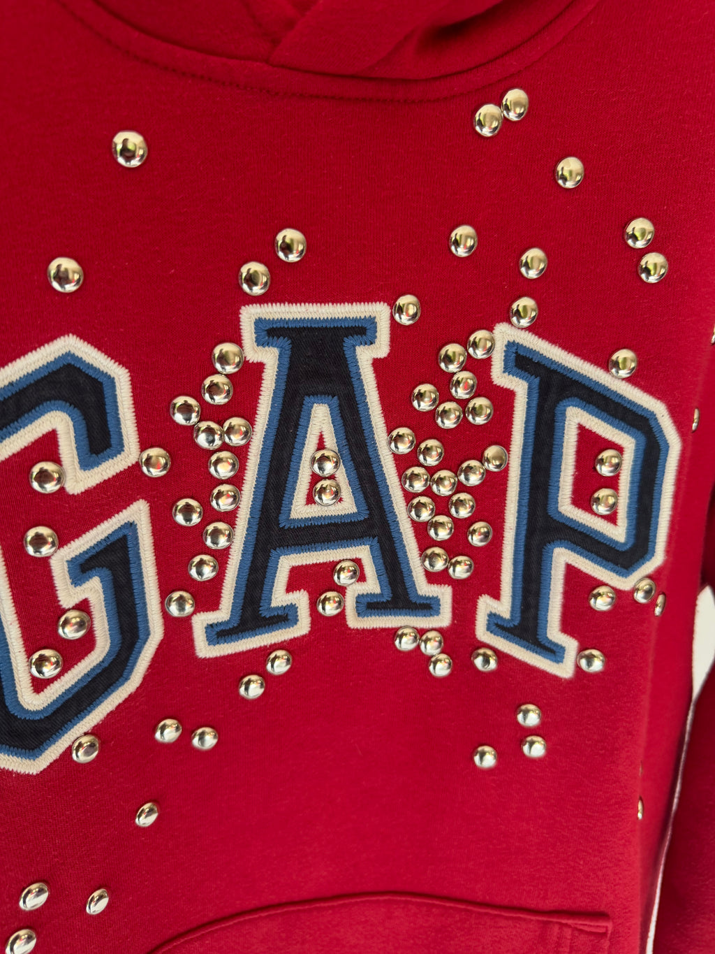 CUSTOMIZED STUDDED GAP HOODIE