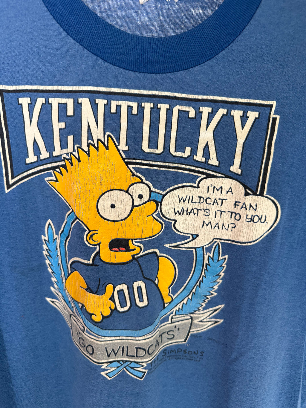VINTAGE BART SIMPSON KENTUCKY GRAPHIC TEE