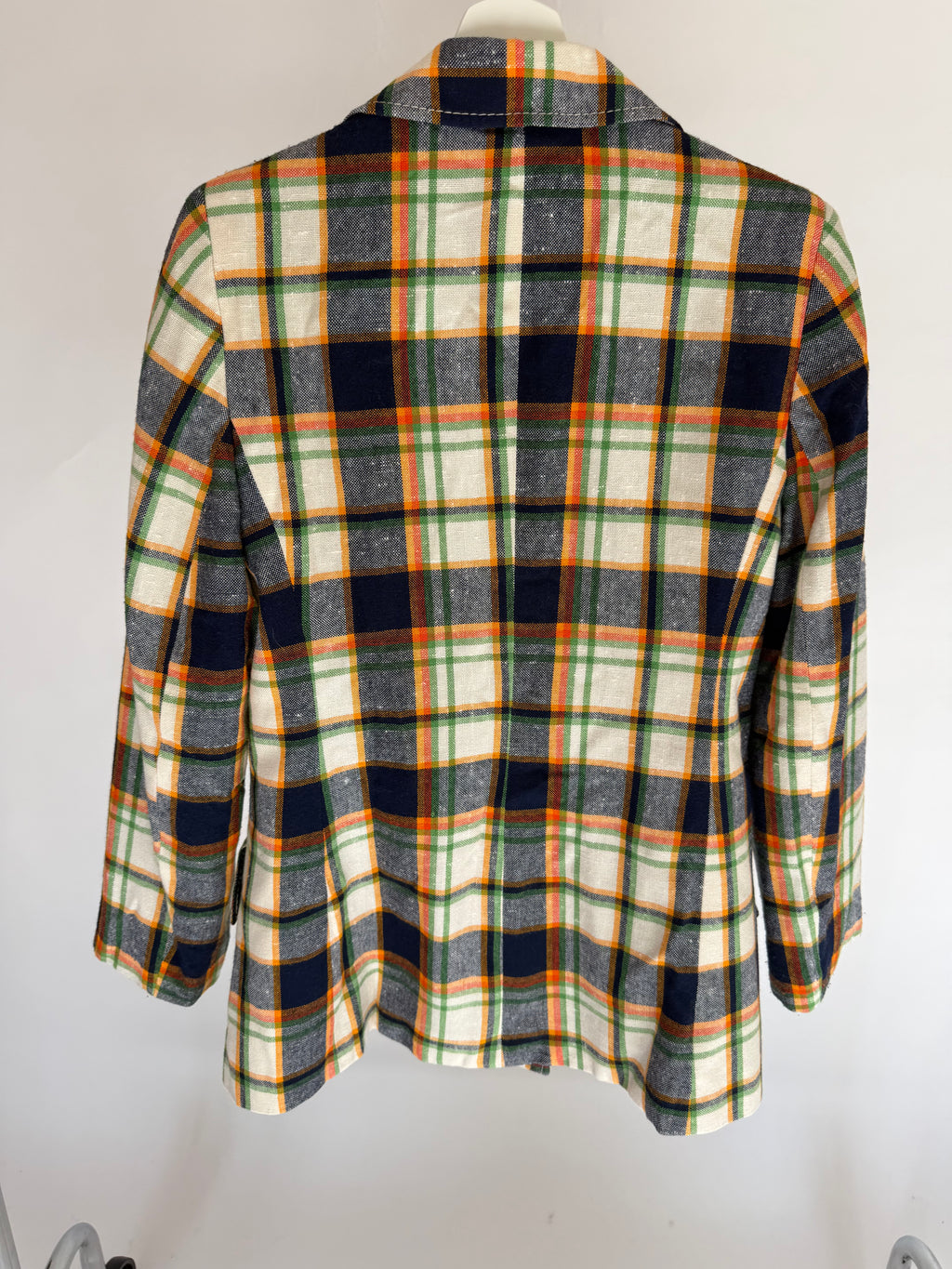 VINTAGE PLAID BLAZER