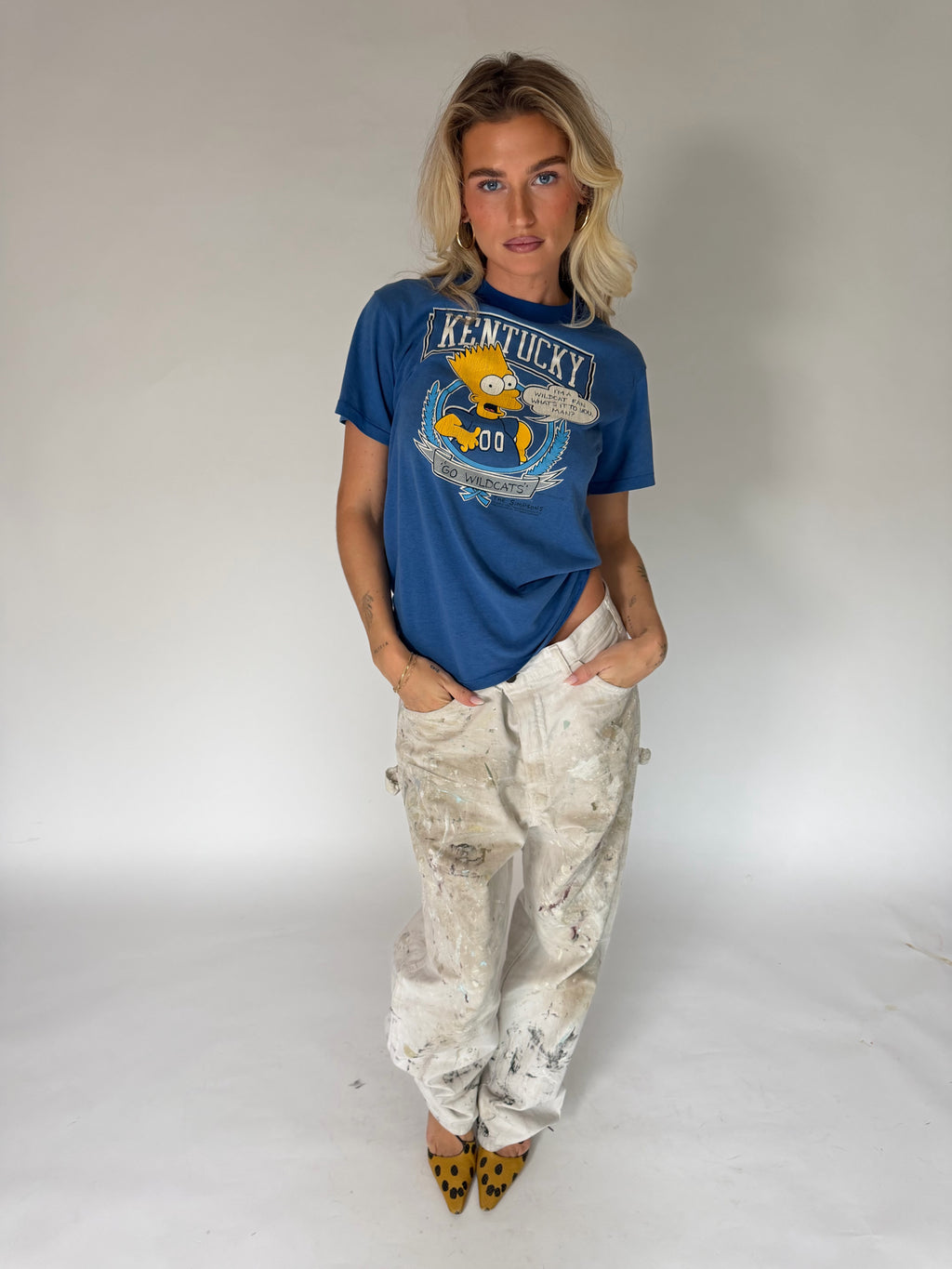 VINTAGE BART SIMPSON KENTUCKY GRAPHIC TEE
