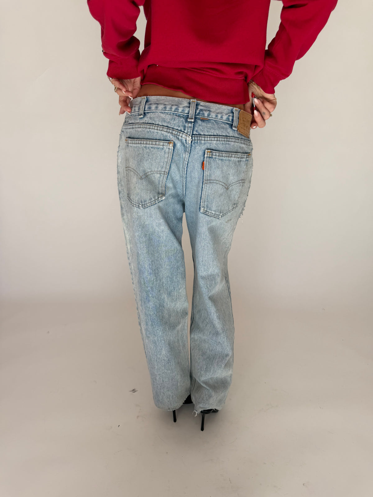VINTAGE LEVI’S ORANGE TAB JEANS