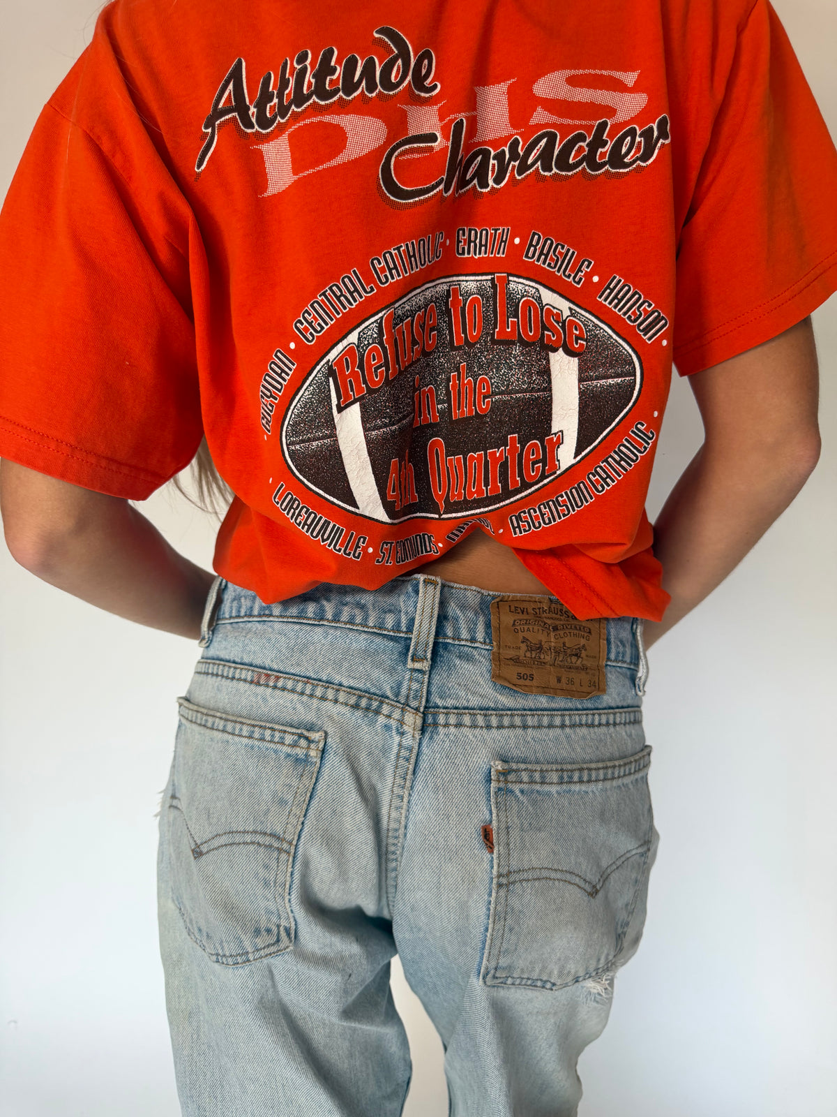 VINTAGE DELCAMBRE PANTHERS TEE