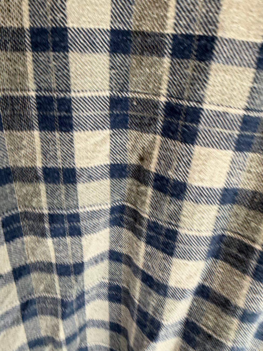 VINTAGE GREY FLANNEL SHIRT