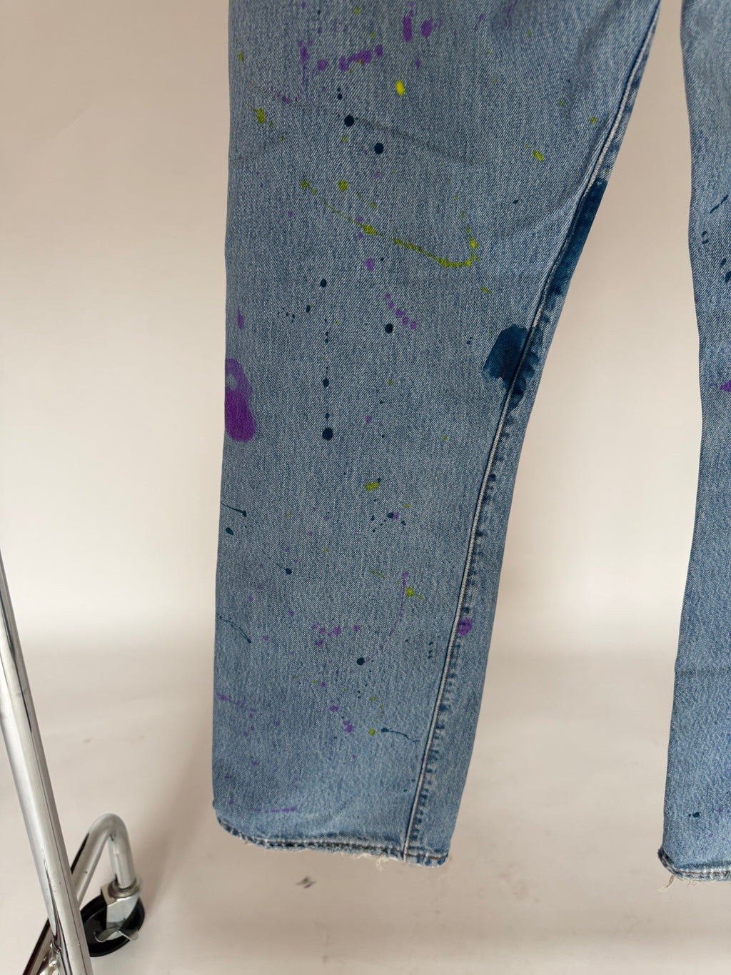 CUSTOM PAINTED LEVI’S 501 JEANS