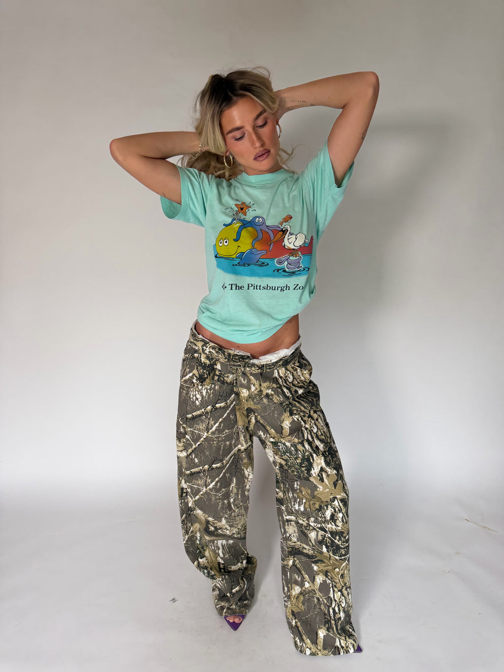 VINTAGE PITTSBURGH ZOO GRAPHIC TEE