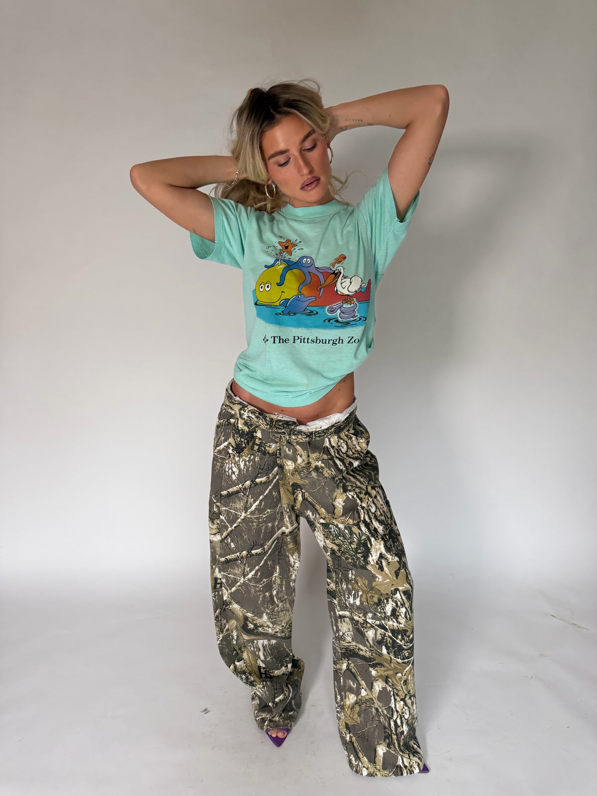 VINTAGE PITTSBURGH ZOO GRAPHIC TEE