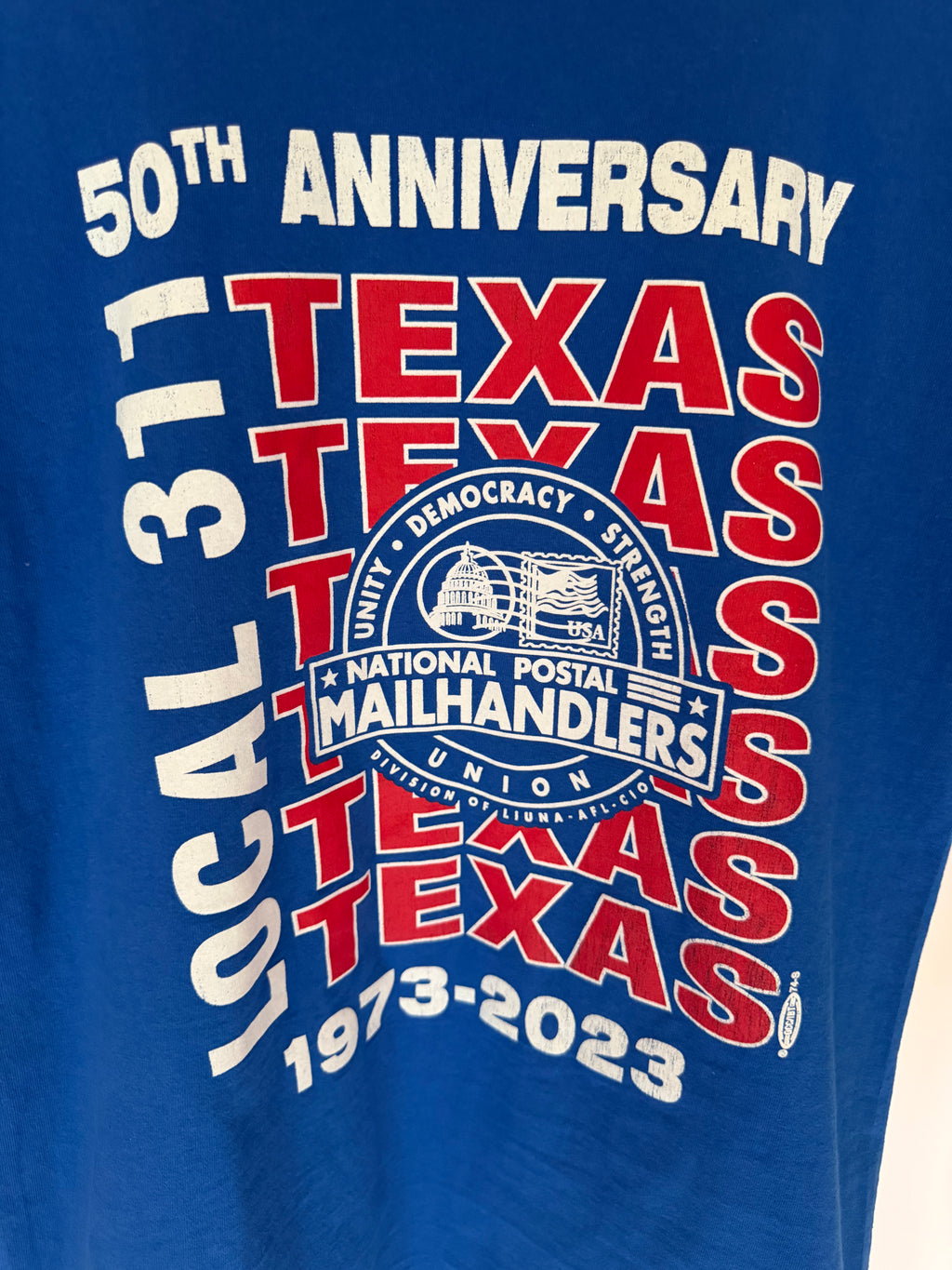 VINTAGE TEXAS ANNIVERSARY GRAPHIC TEE