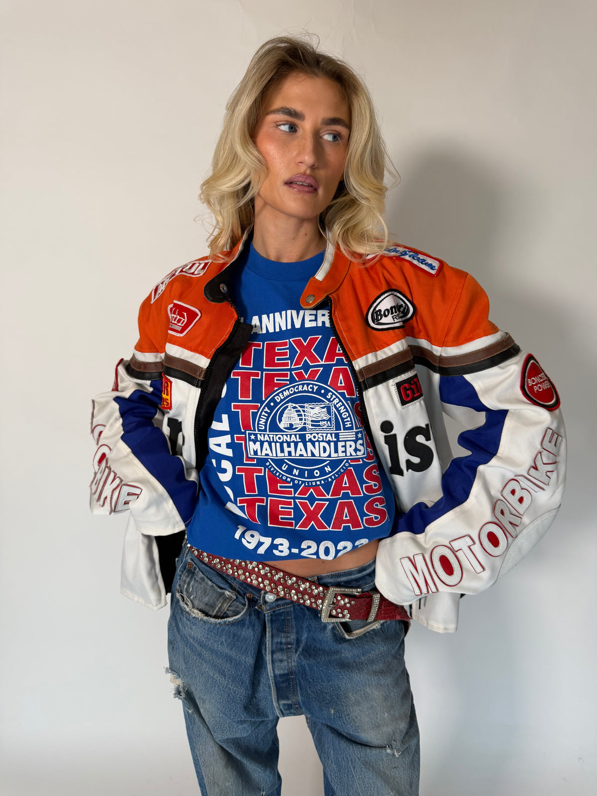 VINTAGE MOTORCYCLE RACING JACKET