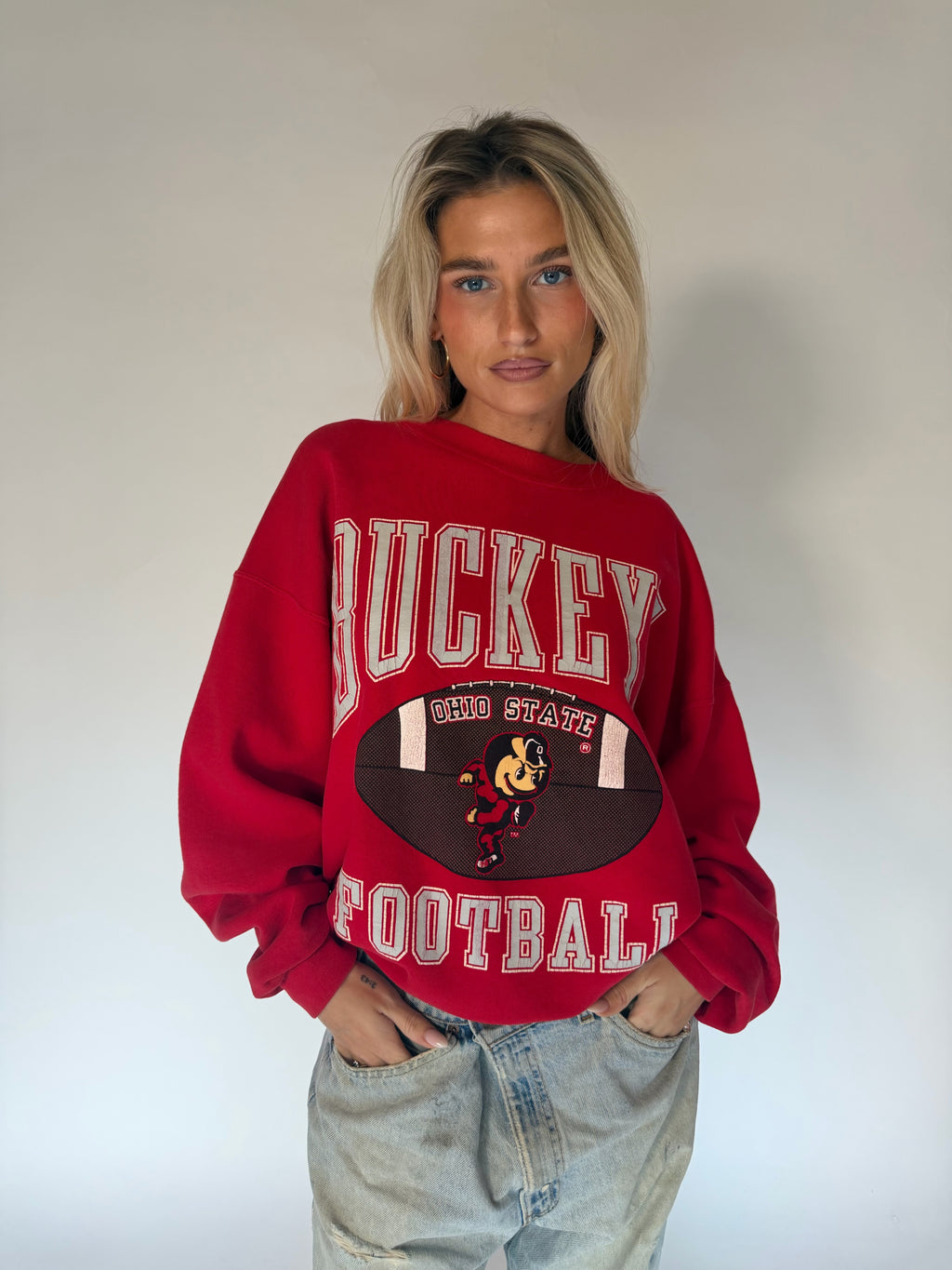 VINTAGE OHIO STATE BUCKEYES SWEATER