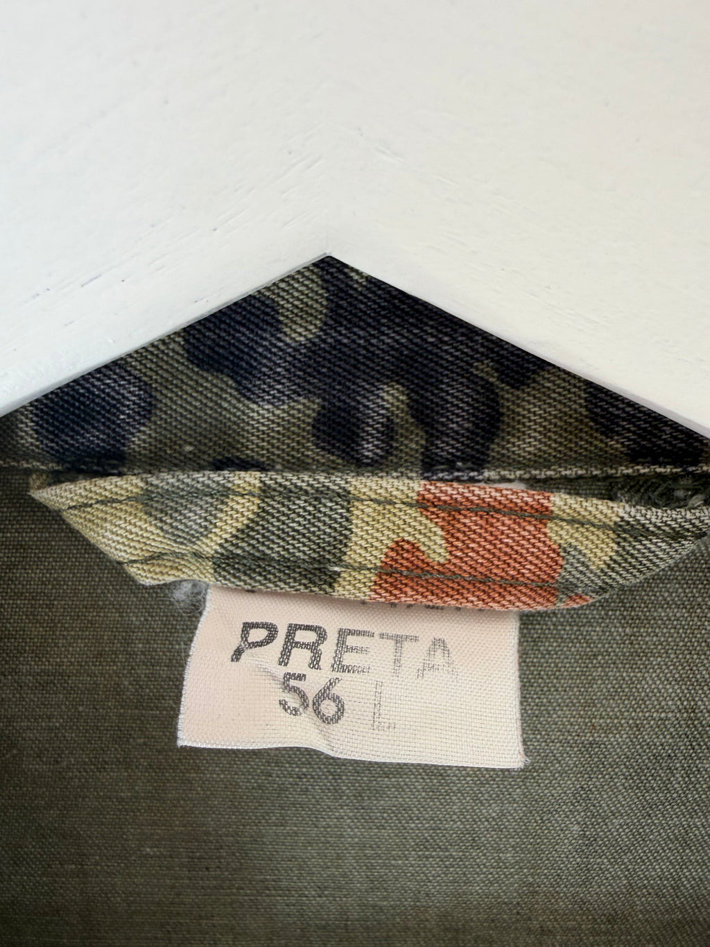 VINTAGE CAMO MILITARY JACKET