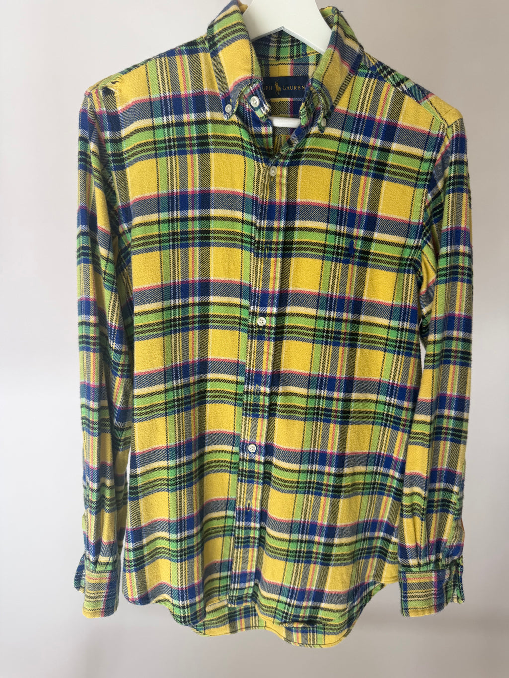VINTAGE RALPH LAUREN PLAID FLANNEL SHIRT