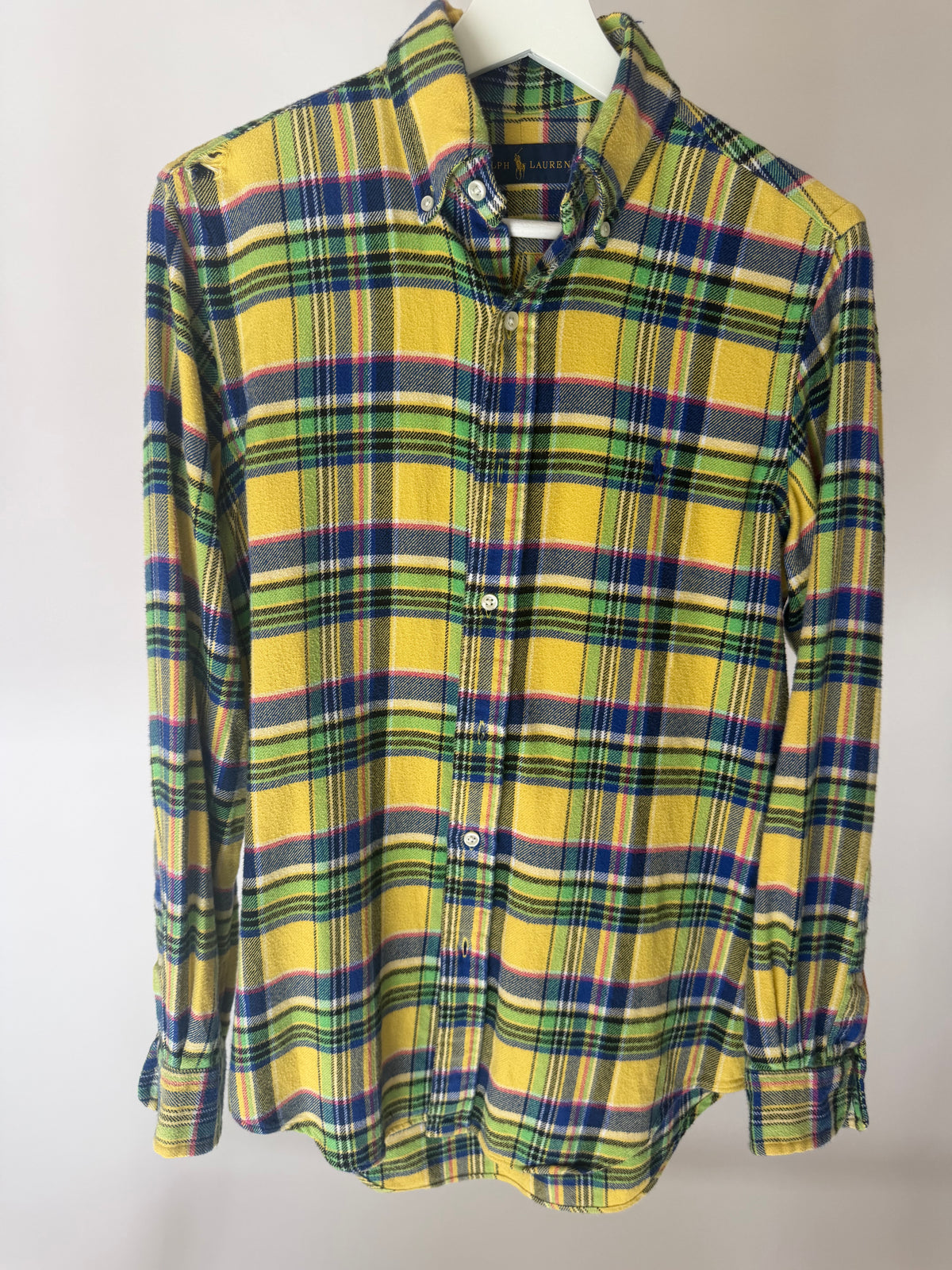 VINTAGE RALPH LAUREN PLAID FLANNEL SHIRT