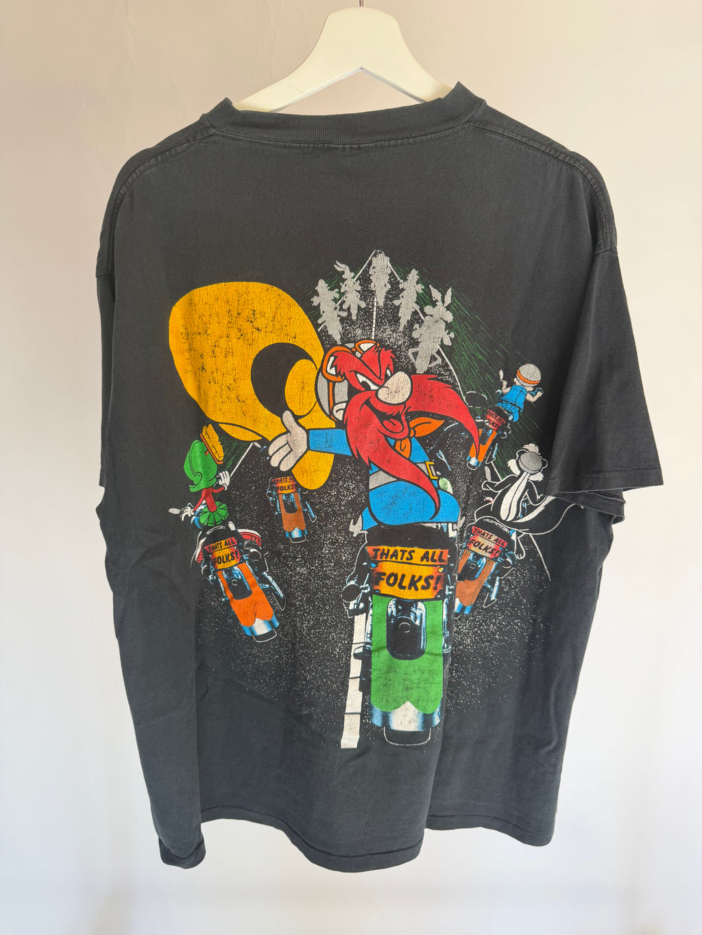 VINTAGE LOONEY TUNES BIKER TEE