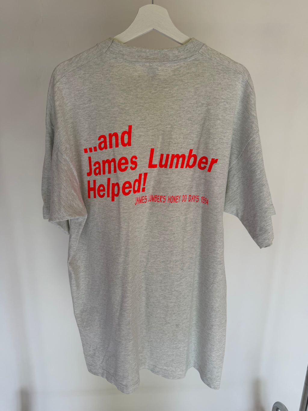 VINTAGE “HONEY DO THIS” GREY TEE