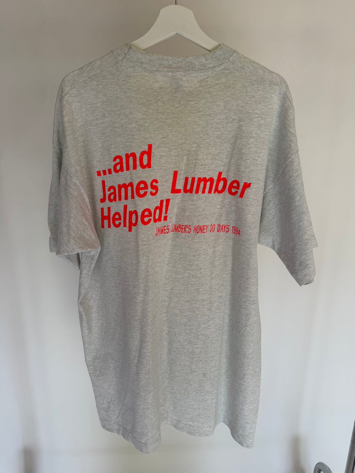 VINTAGE “HONEY DO THIS” GREY TEE