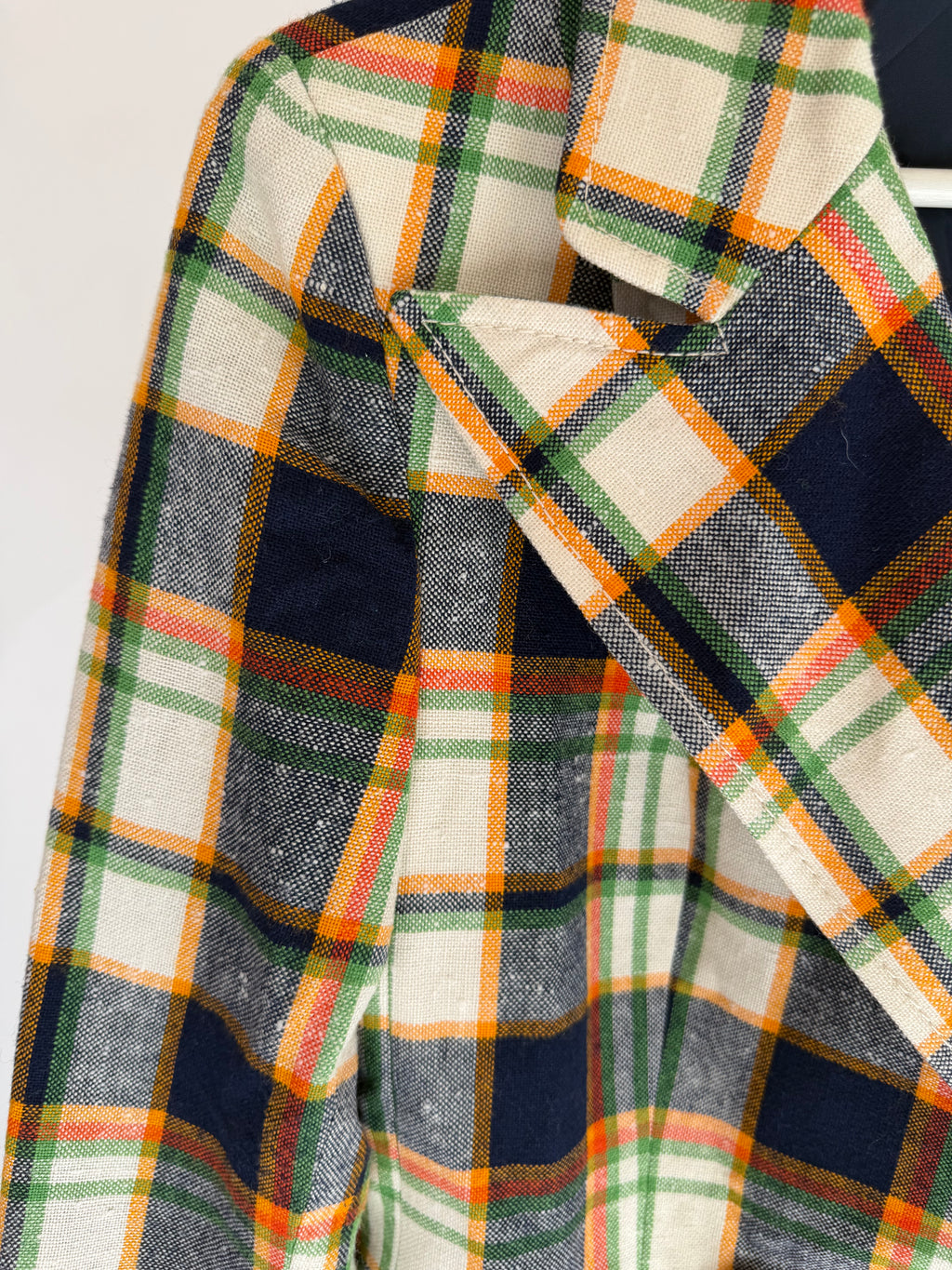 VINTAGE PLAID BLAZER