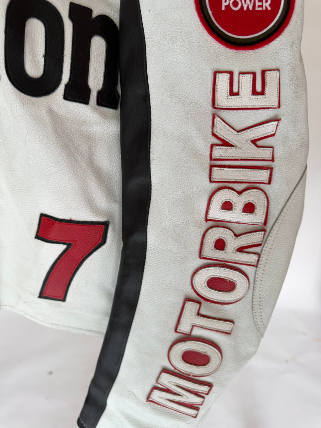 VINTAGE MOTORBIKE RACING LEATHER JACKET