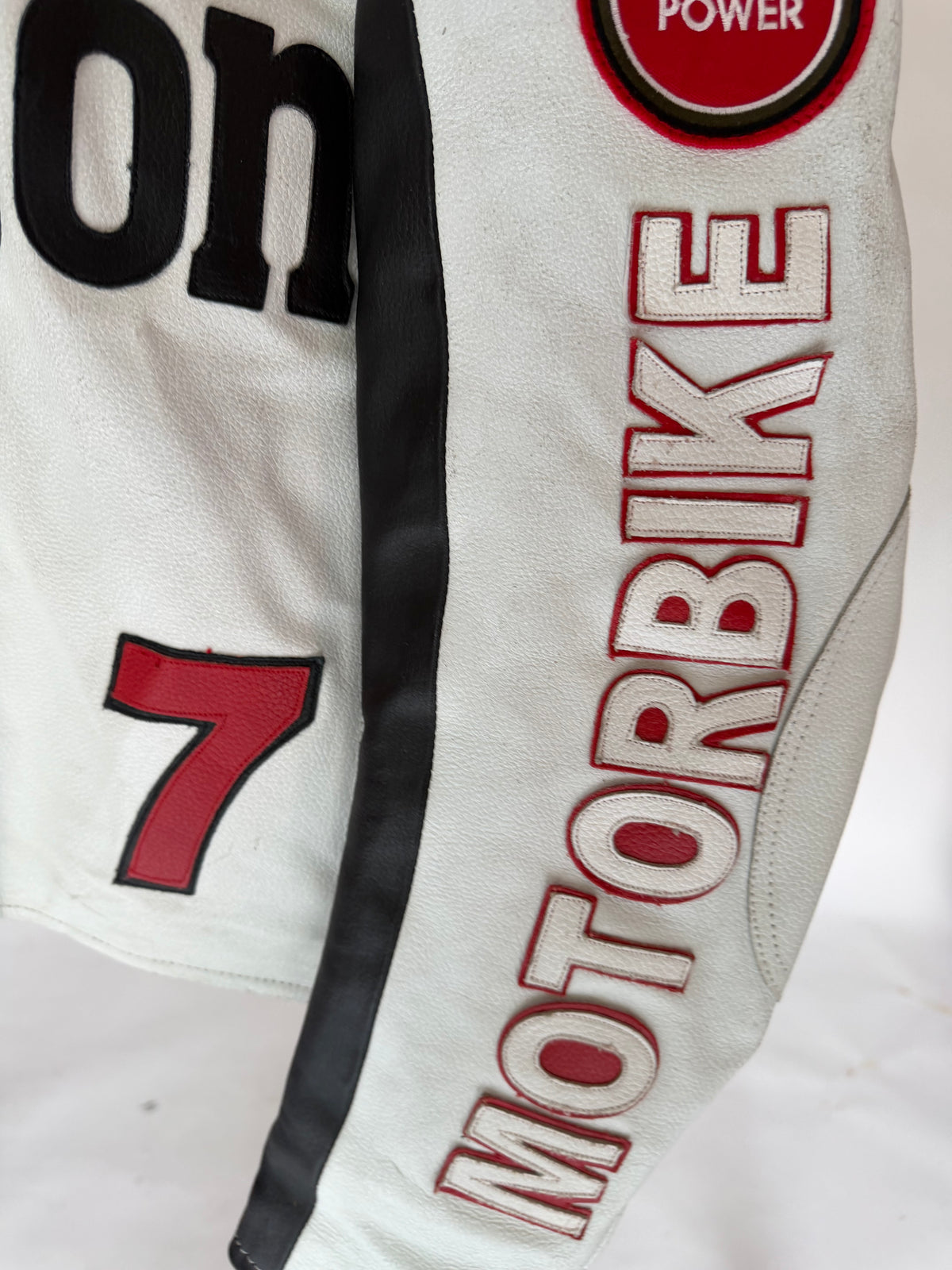 VINTAGE MOTORBIKE RACING LEATHER JACKET