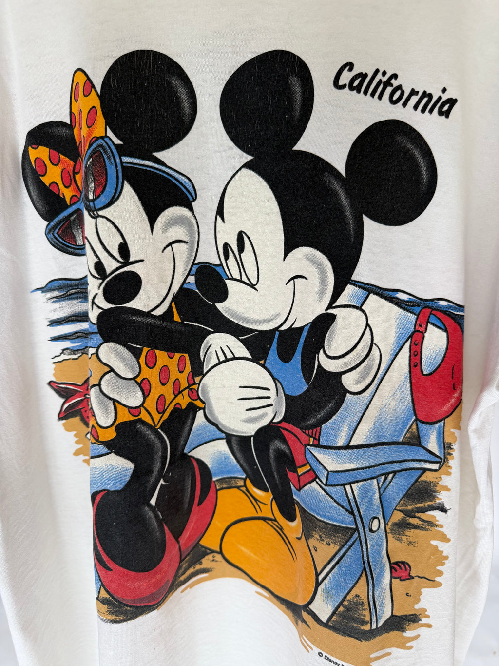 VINTAGE 90’S MICKEY & MINNIE CALIFORNIA TEE
