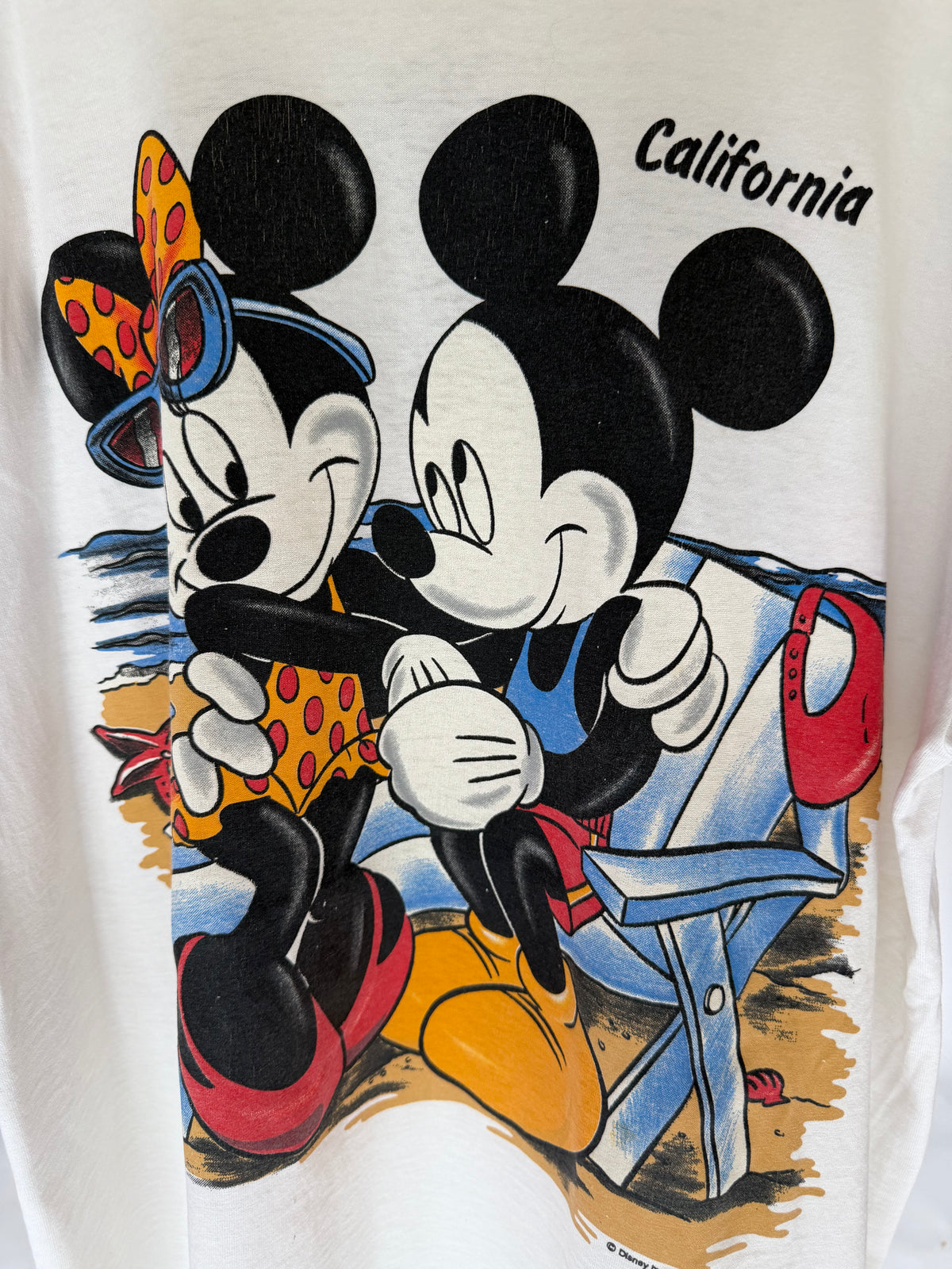 VINTAGE 90’S MICKEY & MINNIE CALIFORNIA TEE