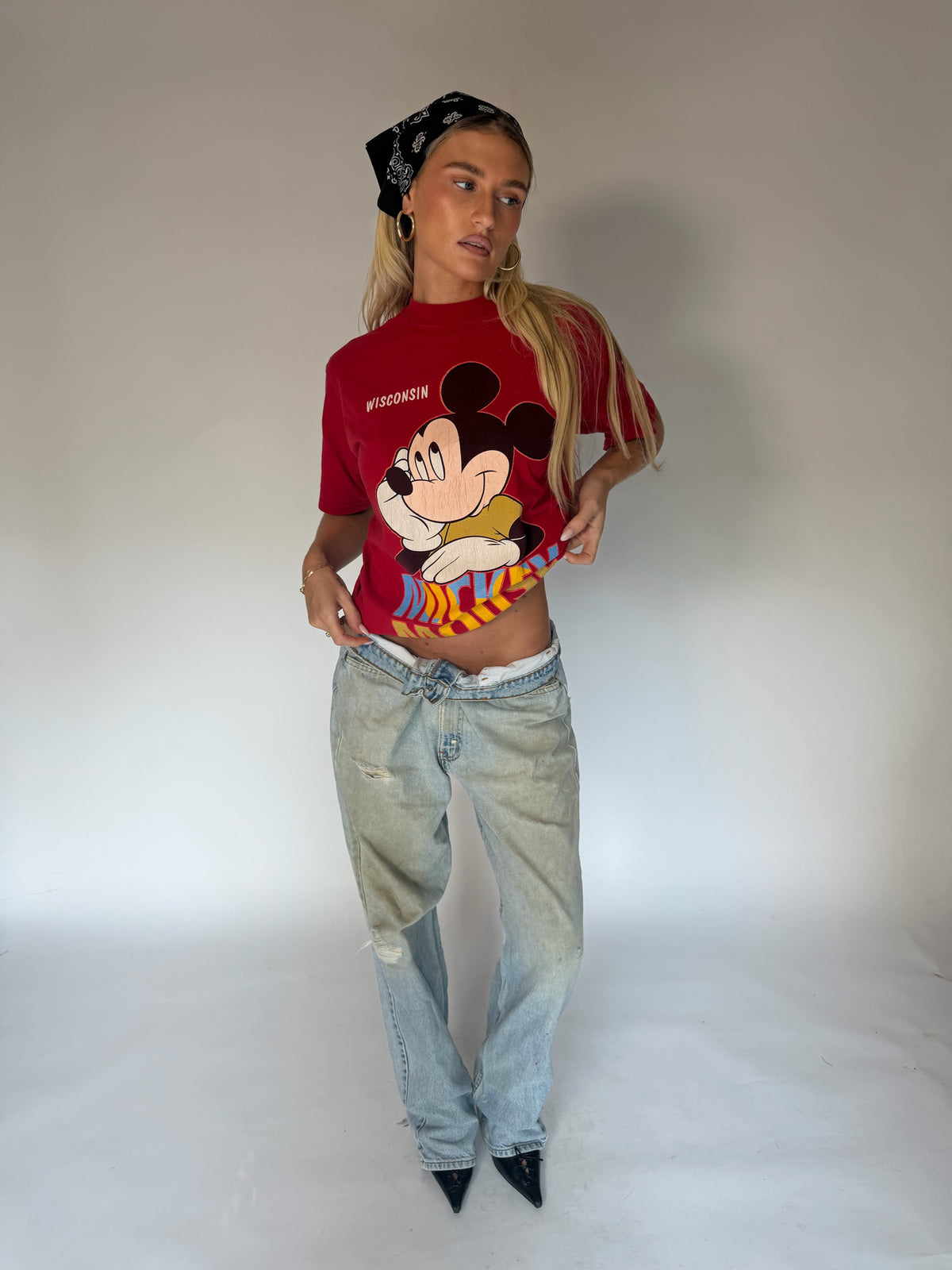 VINTAGE MICKEY WISCONSIN TEE