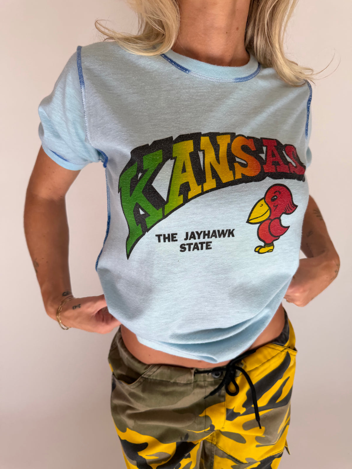 80’S SINGLE STITCH KANSAS TEE