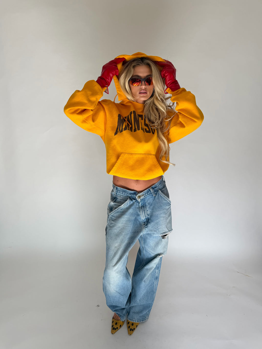VINTAGE MINNESOTA CHAMPION HOODIE